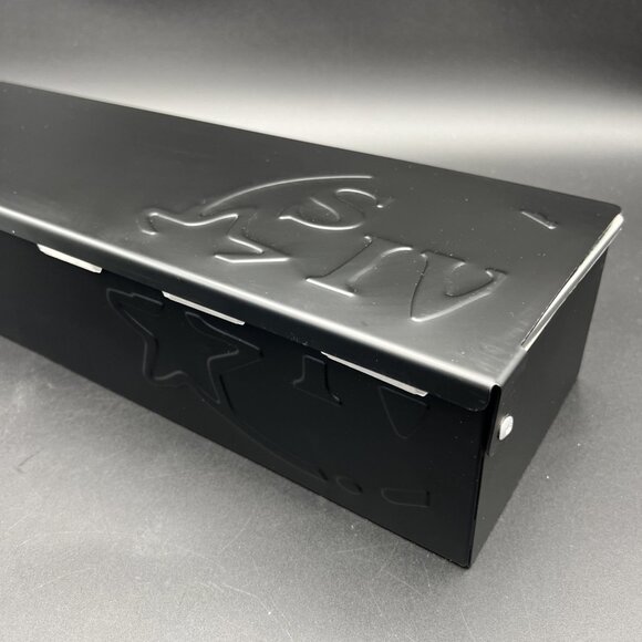 Makers Mark Bar Garnish Caddy Kentucky Bourbon Man Cave Black Metal Stainless - Picture 5 of 16